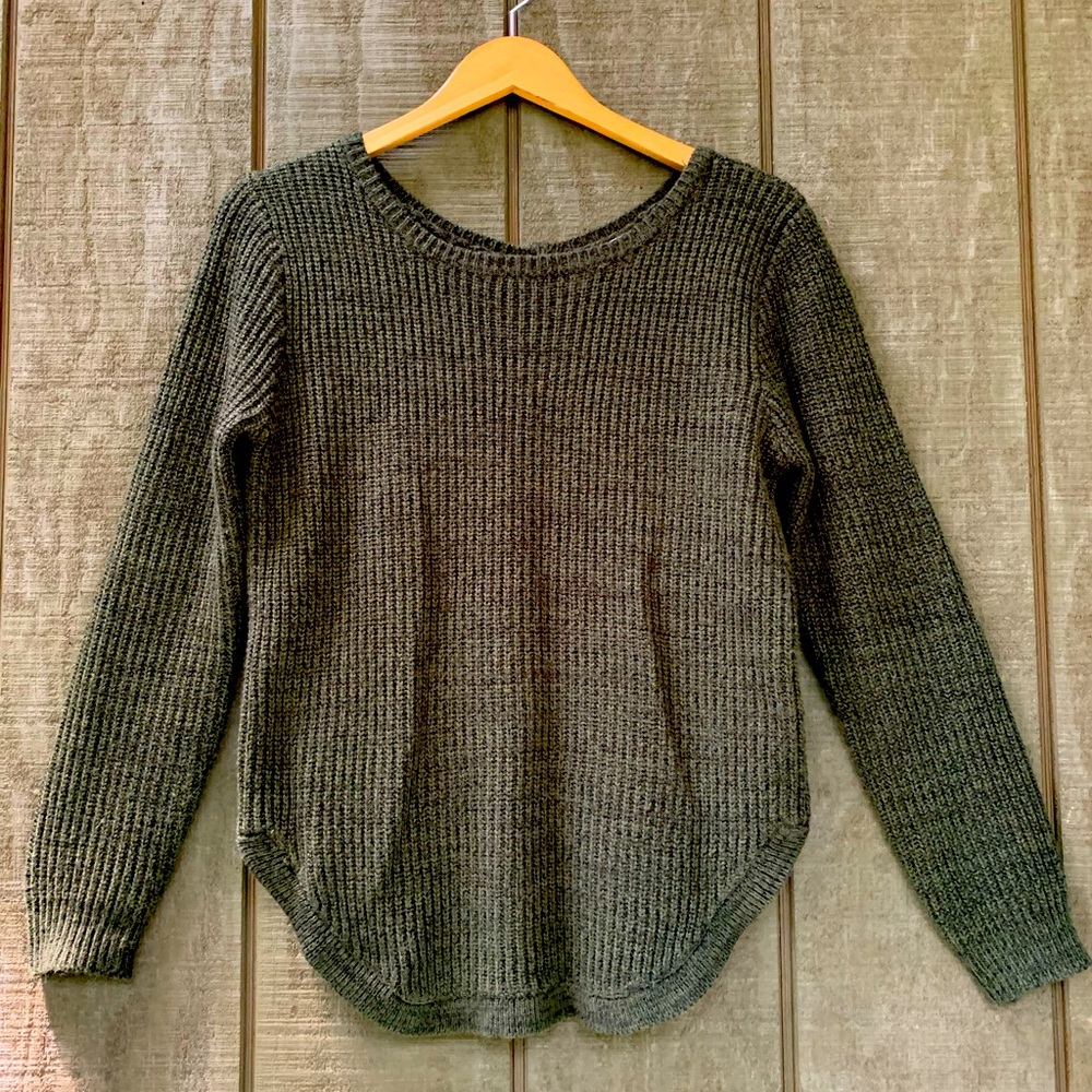 Button Back Sweater